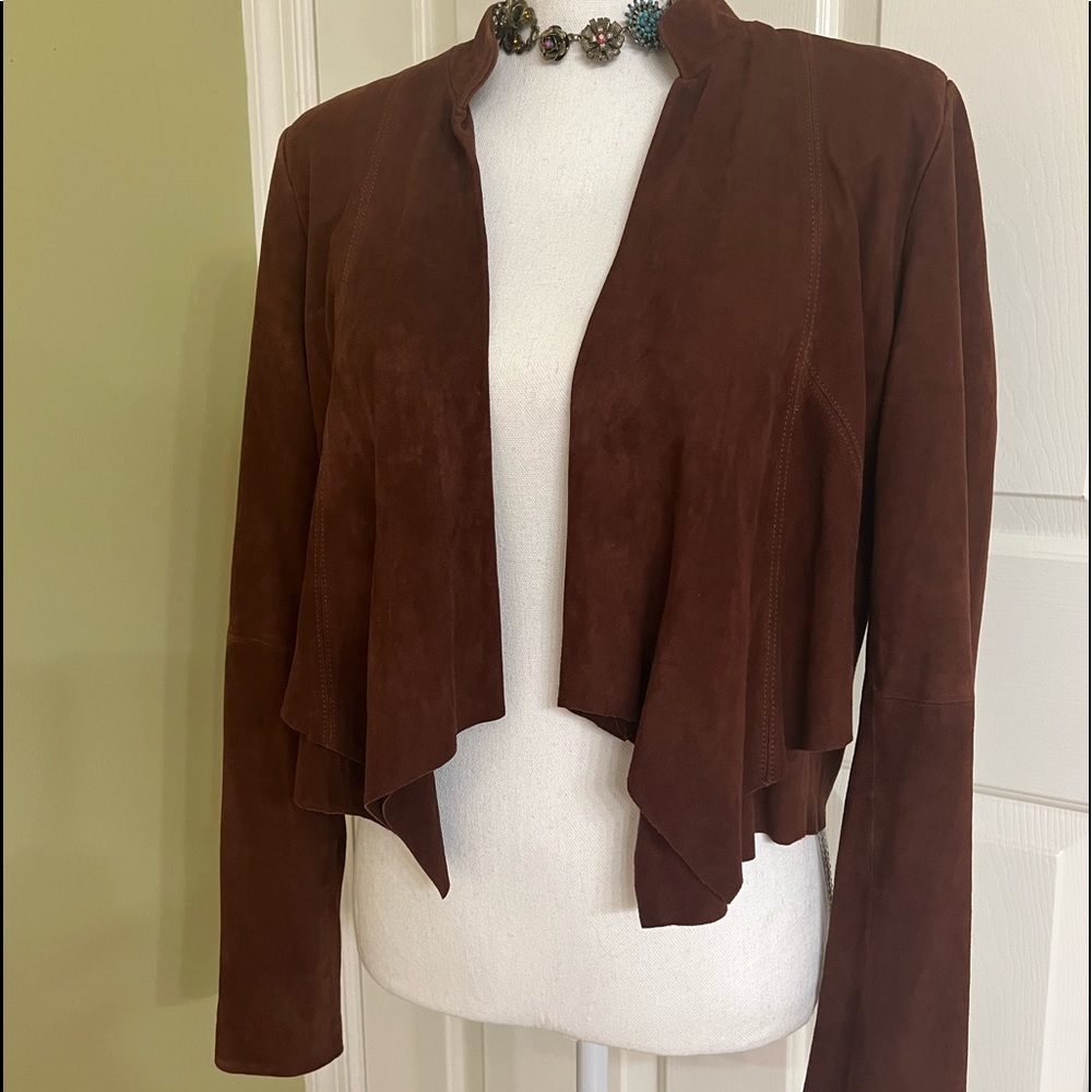 Suede Blazer